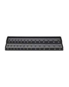 Mechanic's Time Savers 1/2" Metric Peg Socket Holder - Gray