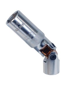 SRRSRSP58 image(0) - S.U.R.&R. 3/8” Drive 5/8" Spring-Return Spark Plug Socket Set makes spark plug removal/replacement easier and faster