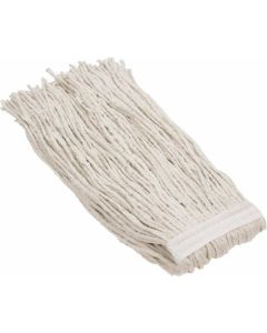 MRO09246281 image(0) - Msc Industrial Supply 1-1/4" Red Head Band, Large Cotton Cut End Mop Head
