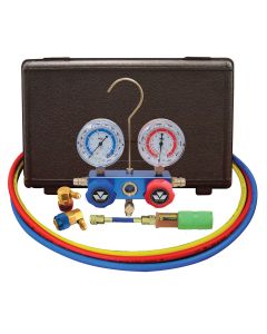 MSC89660-UV image(1) - Mastercool Aluminum manifold 134A gauge set w/ 60" hoses