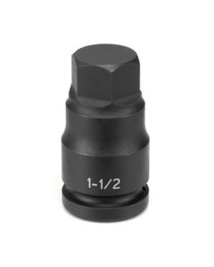 Grey Pneumatic 1-1/2" Drive x 27mm Hex Driver