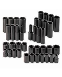 SKT4090 image(0) - S K Hand Tools Socket Set Imp 3/8Dr 40 Pc. 6Pt