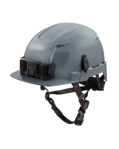 MLW48-73-1337 image(0) - Milwaukee Tool BOLT Gray Front Brim Helmet with BOLT - Class E