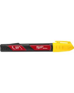 MLW48-22-3721 image(3) - Milwaukee Tool INKZALL Yellow Liquid Paint Marker