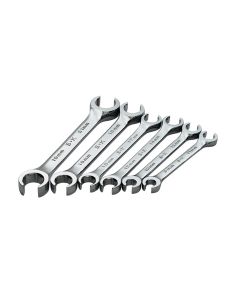 SKT376 image(0) - S K Hand Tools WRENCH SET FLARE NUT 6PC METRIC HI POLISH