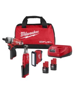 MLW2401-23B image(0) - Milwaukee Tool M12 3 Piece Screwdriving Kit