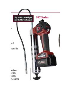 ALM597-B image(0) - Alemite Grease Gun 20 Volt Lithium-Ion Powered