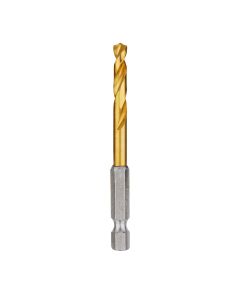MLW48-89-4610 image(1) - Milwaukee Tool 13/64" SHOCKWAVE RED HELIX Titanium Drill Bit