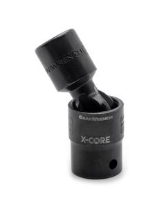GearWrench 1/2 Inch Drive 6 Point Standard X-Core Pinless Impact Universal Metric Socket 13mm