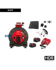 MLW3974-22 image(0) - Milwaukee Tool M18 200 Feet Stiff Modular Pipeline Inspection System