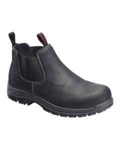 FSIA7111-17W image(0) - Avenger Foreman Romeo Series - Men's Mid Top Slip-On Boots - Composite Toe - IC|EH|SR|PR - Black/Black - Size: 17W
