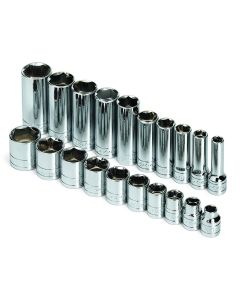 S K Hand Tools Set Skt 3/8dr St/dp 20pc