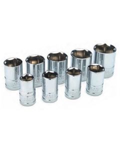 WLMW32202 image(0) - Wilmar Corp. / Performance Tool 9 Pc 1/2'' Dr MM Skt Set