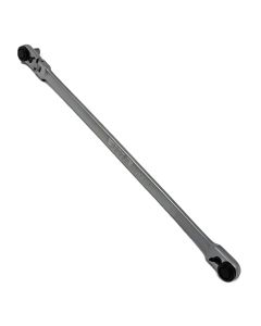 VIMHBR12 image(0) - VIM Tools 12 Inch XL Hex Bit Ratchet, 1/4 Inch Hex Drive, One End Flex And Lock