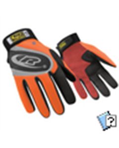 RIN136T-10 image(0) - RINGER GLOVES Turbo Orange Secure Cuff L