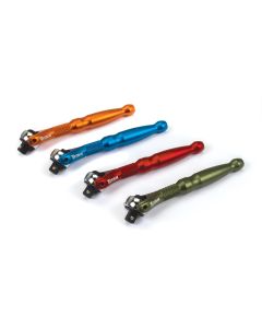 TIT11314 image(0) - TITAN 1/4 inch  Drive  Swivel Head Micro Ratchet - Display Box of 12 Units