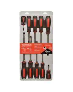 MAY66306 image(0) - Mayhew 10PC Capped End Screwdriver Set Display