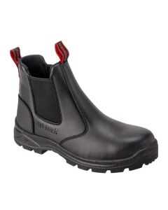 FSIA8050-11W image(0) - Avenger Builder Series - Women's Mid Top Work Boot - Steel Toe - ST | EH | SR - Black - Size: 11W