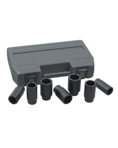 KDT41650 image(1) - GearWrench 7 Piece Axle Nut Set