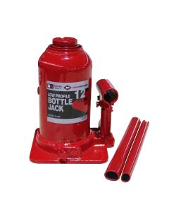 American Forge & Foundry AFF - Bottle Jack - 12 Ton Capacity - Low Profile - Manual - SUPER DUTY