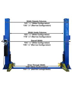 ATEATTD-BP12000X image(10) - Atlas Automotive Equipment BP12000X 12,000 lb Baseplate Lift (WILL CALL)