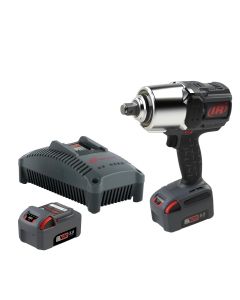Ingersoll Rand 3/4 Inch 20V Cordless Impact Wrench 2 Battery Kit, 2000 ft-lb Torque, Friction Ring Thru-hole, Pistol Grip