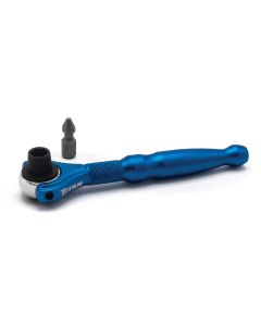 TIT11317 image(1) - TITAN 1/4" Drive Swivel Head Micro Bit Driver