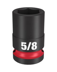 Milwaukee Tool SHOCKWAVE Impact Duty  1/2"Drive 5/8" Standard 6 Point Socket