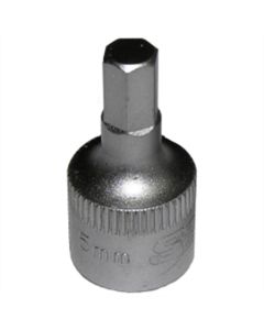 VIMSHM405 image(0) - VIM Tools 5 mm Hex One Piece Drive Bit, 1/4 Inch Square Drive