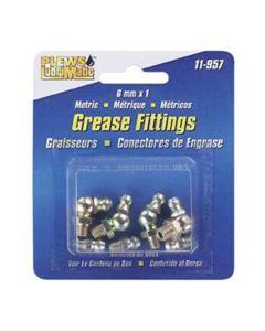 PLW11-957 image(0) - Plews Edelmann GREASE FITTING ASSTMNT MET 8 FITTINGS PER BOX