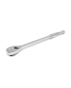 KDT81360T image(0) - GearWrench 1/2 Inch Drive 90-Tooth Long Handle Teardrop Ratchet 15 Inch