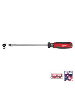 MLWMT210 image(0) - Milwaukee Tool 3/8 Inch Slotted 8 Inch Cushion Grip Demolition Screwdriver (USA)