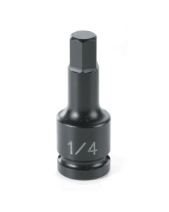 Grey Pneumatic 1/4" Drive x 9mm Hex Driver