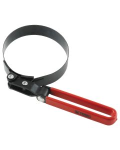 KTI73603 image(0) - K Tool International Oil Filter Strap Wrench Large 4 x 4-3/8 Inches