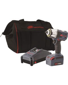 IRTW5133-K12 image(1) - Ingersoll Rand 20V Mid-torque 3/8" Cordless Impact Wrench Kit, 550 ft-lbs Nut-busting Torque, 1 Battery and Charger