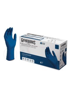 AMXGPLHD88100 image(0) - Gloveworks XL , HD P/F Extra Long Latex Gloves