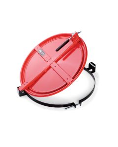 NPGDRM659-RD image(0) - New Pig Latching Drum Lid for 55 Gallon Drum - Red