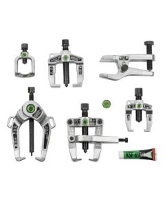 KQTK-127-A6 image(0) - Kukko Quality Tools Front-end service kit fordisassembly and maintenance of swivelcaster arms, ball joints, tie rods & wheelbearings