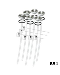 SURB51 image(0) - Milwaukee Sprayer B51 - Valve Assembly Kit