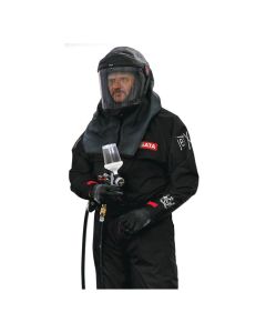SAT550054BK image(0) - SATA Pro Series Paint Suit, Black, Medium - Mask Not Included