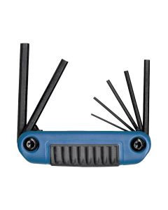 EKL25172 image(0) - Eklind Tool Company 7-Piece Ergo-FoldT Metric Hex Key Set