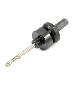 Forney Industries Hole Saw Mandrel, Number 12 Pilot Drill and 7/16 in Shaft