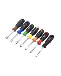 KTI14500 image(1) - K Tool International Nut Driver Set Metric 7 PC