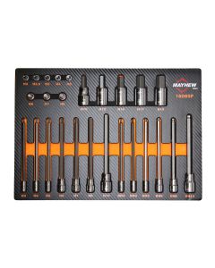 MAY16065F image(1) - Mayhew 26 PC Metric Hex Master Socket Bit Set