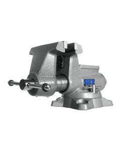 WIL28811 image(0) - Wilton 855M - Mechanics Pro 5-1/2" Jaw Width, Round Channel Vise with Swivel Base