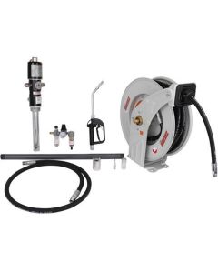 MILZE1730K-16-400 image(0) - Zeeline by Milton ZE1730K-16-400 - 5:1 Eco Series Pump Kit 16-Gal w/reel & nozzle