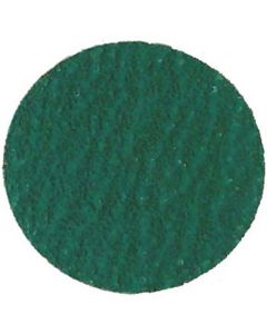 TMRMI436-25 image(0) - Tire Mechanic's Resource 3" Green Zirconia Abrasive 50 Grit Disc (25/Box)