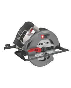 PORTER-CABLE 7-1/4-Inch Circular Saw, Heavy Duty Steel Shoe, 15-Amp