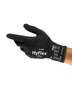 ASL11542060-1 image(0) - Ansell HYFLEX 11-542 LIGHTEST WGT HIGH CUT GLOVES, SZ 6