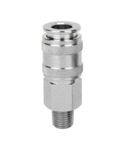 Milton Industries Universal Coupler, 1/4" body; 1/4" MNPT